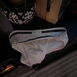 Calvin Klein White Briefs